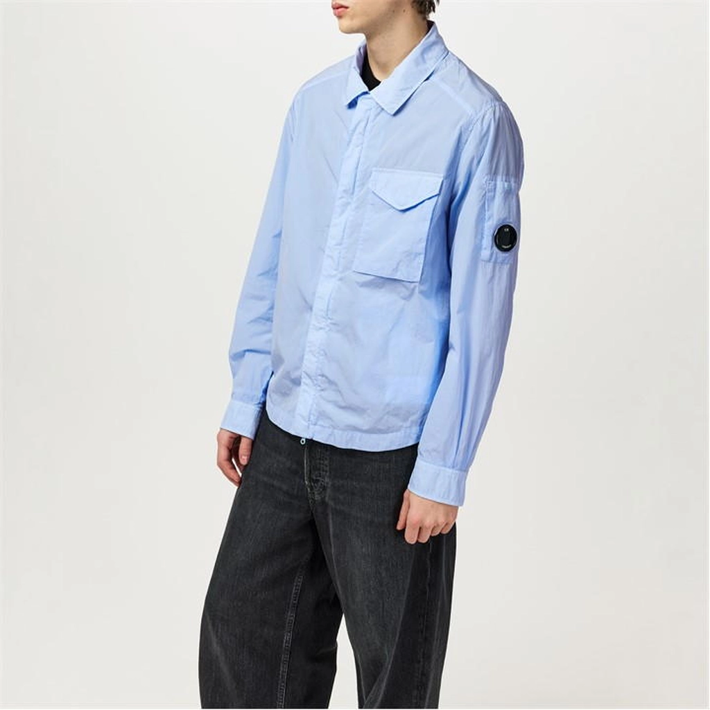 CP Company Men's Chrome-R Overshirt - Blue